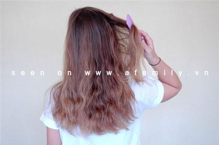 Cách tự tết tóc đuôi sam kiểu Hà Lan