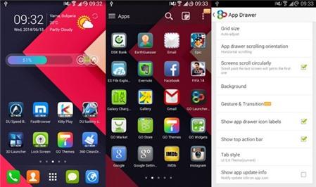 15 launcher tốt nhất cho Android