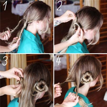 3 kiểu tóc búi tuyệt đẹp diện cùng váy maxi đi biển