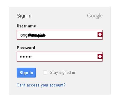 Cách hiển thị mật khẩu ẩn dưới dấu hoa thị