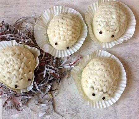 Cách làm bánh bao ngon hình chú nhím cực ngộ cho bữa sáng