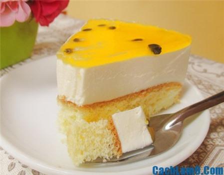 Cách làm bánh mousse chanh leo thơm ngon, đặc biệt