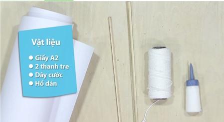 Cách làm diều giấy đơn giản nhất gọi về tuổi thơ