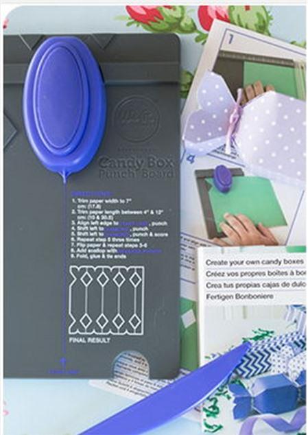 Cách làm hộp đựng kẹo bằng giấy màu xinh xinh