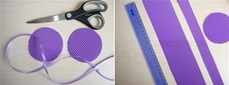 Cách làm hộp quà bằng giấy màu tím tinh tế, sang trọng