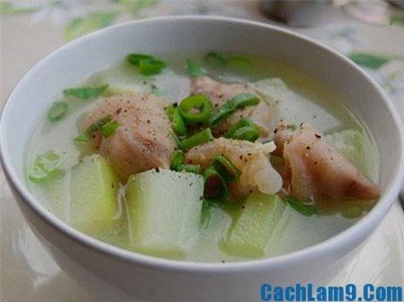 Cách làm móng giò hầm đu đủ ngon và bổ dưỡng