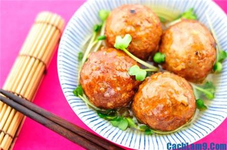 Cách làm xíu mại sốt cà chua ngon và đơn giản nhất cho bé yêu