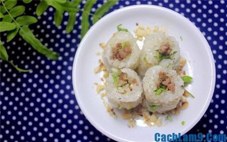 Cách làm xôi cuộn thịt băm cực ngon cho bữa sáng