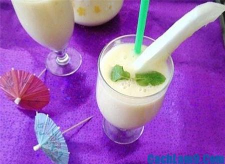 Cách pha chế sinh tố dưa bở cực ngon, giải nhiệt hiệu quả