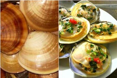 Ngao mật nướng mỡ hành ngon ngoài sức tưởng tượng