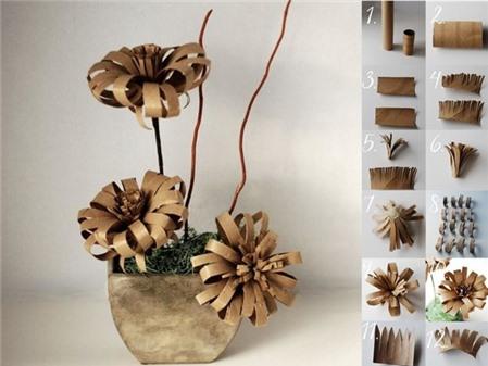 Cách trang trí nhà siêu đơn giản từ lõi giấy vệ sinh