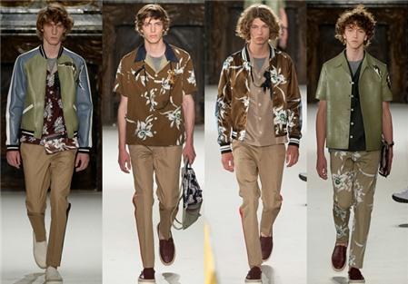 Valentino được khen ngợi với loạt áo khoác phong cách