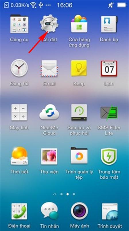 Cách dùng tính năng chạm hai lần làm mờ màn hình Oppo