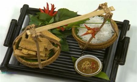 Bún đậu nước tương - món ngon cho cả người ăn chay, ăn mặn