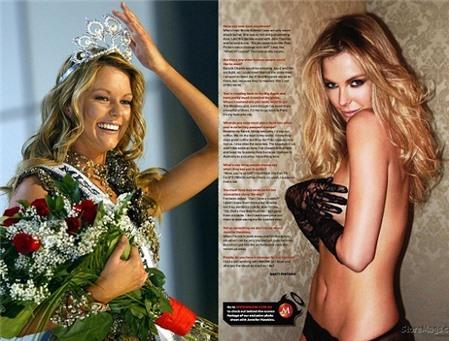 Ảnh ngực trần của các Hoa hậu đẹp nhất thế giới