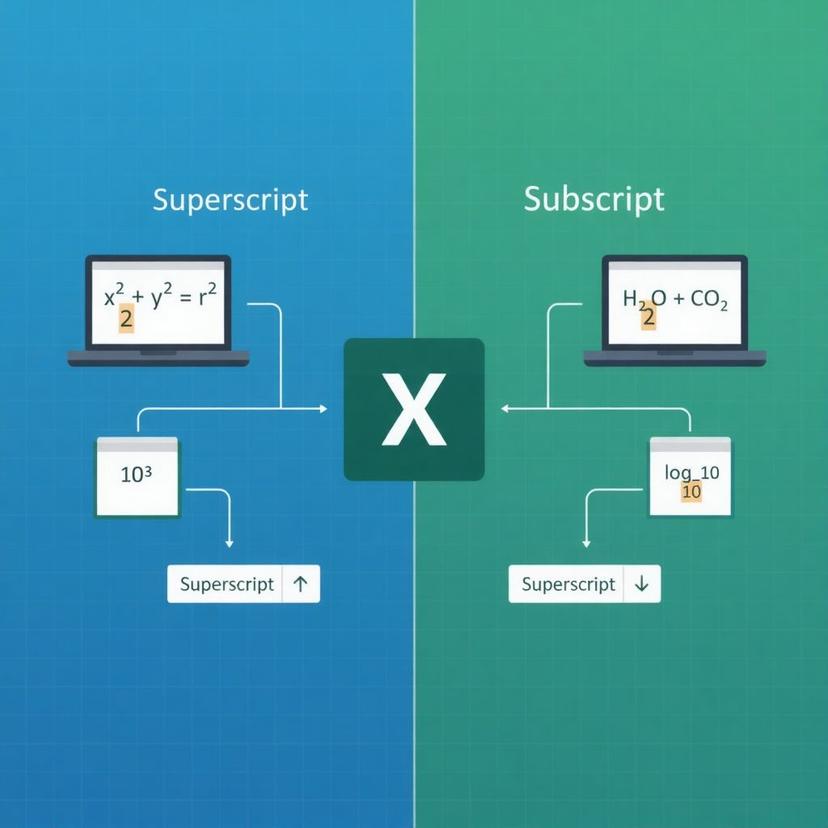 Cách Viết Số Mũ, Chỉ Số Trên Và Chỉ Số Dưới Trong Excel Cực Đơn Giản, Dễ Hiểu 2025