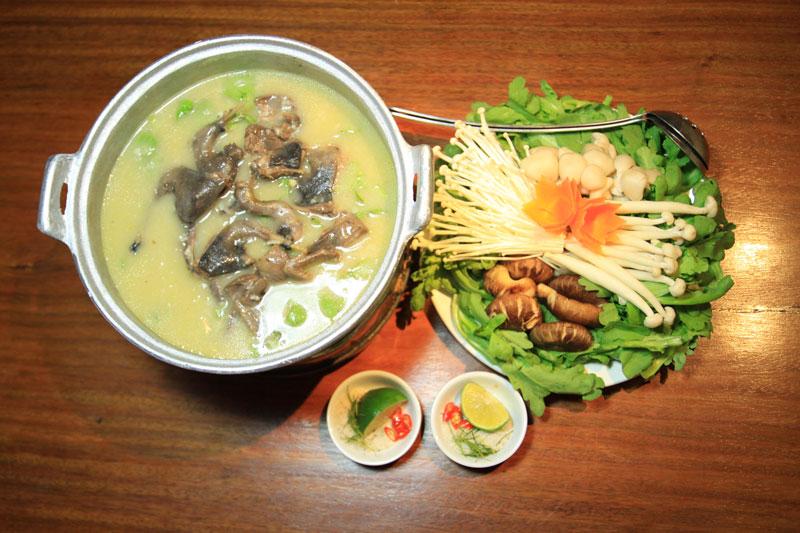 Món lẩu cháo chim