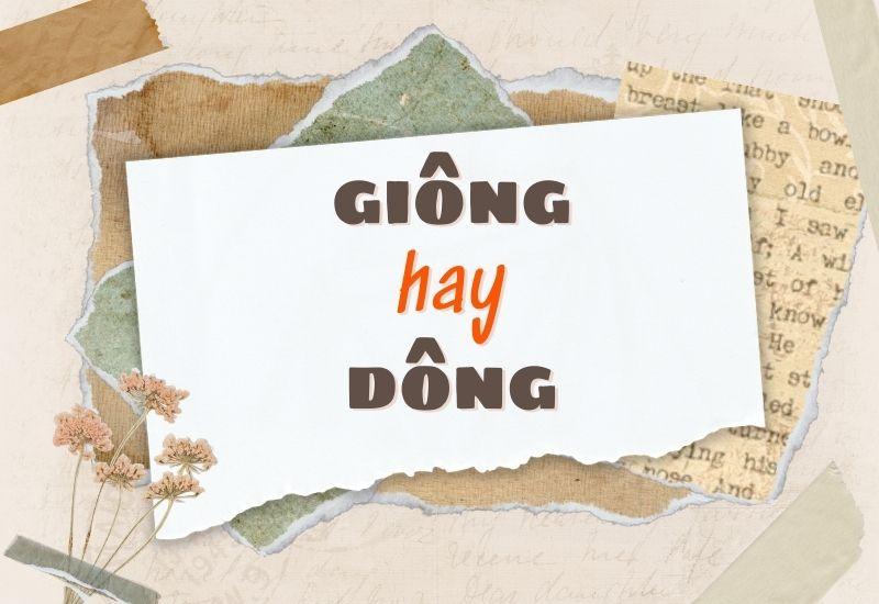 ‘Giông’ hay ‘Dông’: Cách viết nào đúng chính tả?