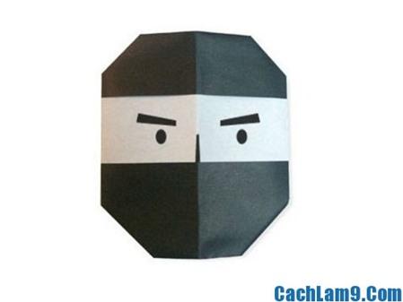 Cách gấp mặt nạ Ninja đơn giản nhất