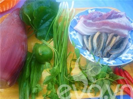 Cách làm chạch nấu hoa chuối