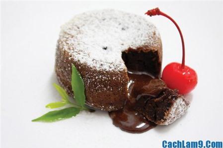 Cách làm lava cake ngon như thợ bánh