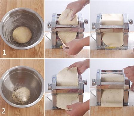 Cách làm snack bột mì đẹp mắt ngon miệng