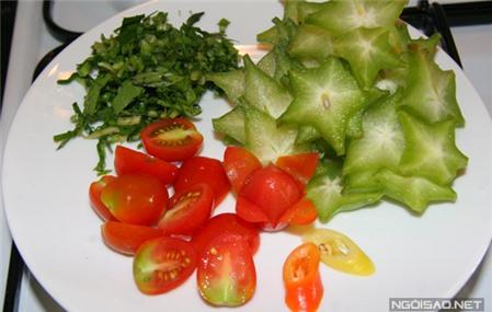 Canh khế nấu bò viên ngon cơm ngày lạnh
