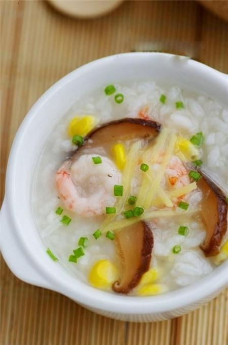 Công thức nấu cháo hải sản từ cơm nguội