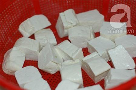 Đậu chiên trứng muối giản dị ngon cơm