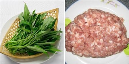 Món ngon dễ làm: Rau muống xào thịt xay