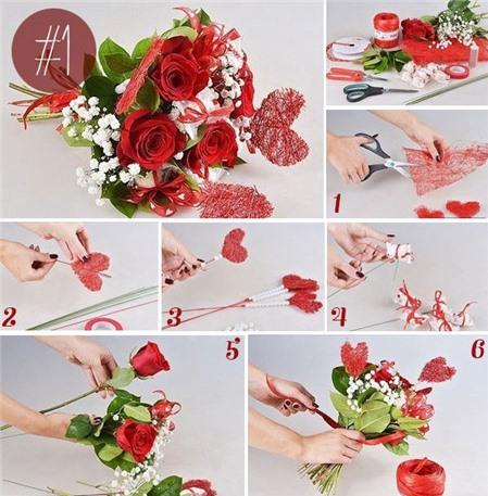 Tự học 3 cách bó hoa đơn giản mà đẹp