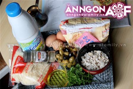 Làm bánh mặn ăn sáng ngon và đủ chất