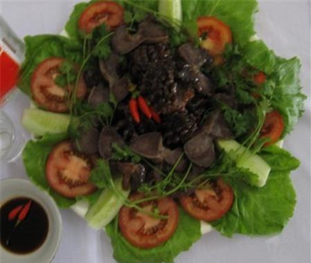 Độc đáo mề vịt khìa nước dừa
