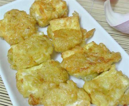 Đậu phụ chiên cốm thơm ngon