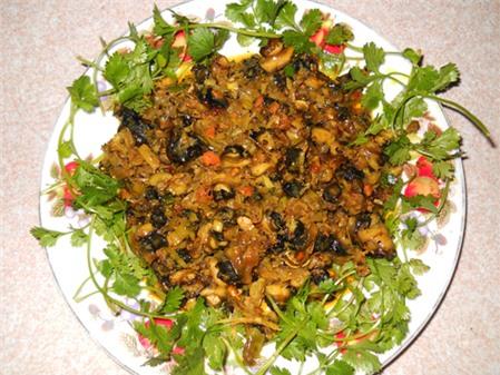 Món ngon từ ốc bươu vàng