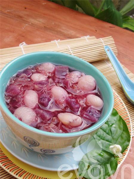 3 món chè ngon từ khoai lang tím