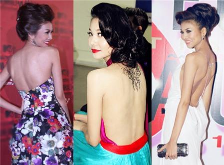 “Bí kíp” diện váy khoe lưng trần