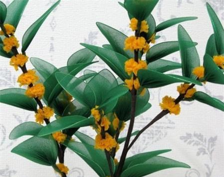 Cách làm hoa voan thật dễ