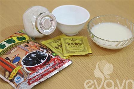 Chè cao quy linh giúp đẹp da, trị mụn