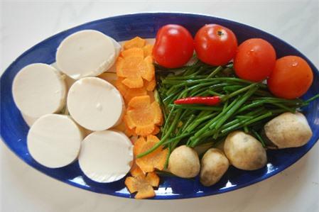 Ngon miệng canh đậu hũ lá hẹ
