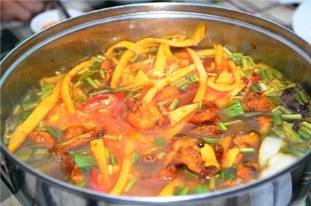 Cách làm lẩu ếch măng chua ngon tuyệt