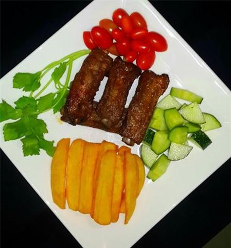 Thơm ngon sườn nướng mật ong