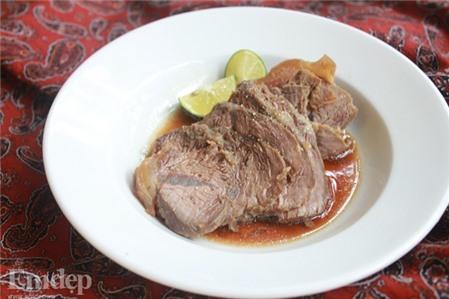 Món ngon dễ làm: bắp bò hầm áp chảo