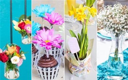 Gợi ý 4 cách cắm hoa sáng tạo đẹp mắt