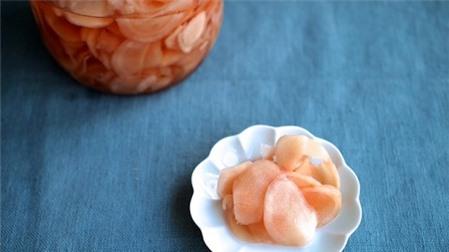 Gừng ngâm ăn sushi giòn ngon