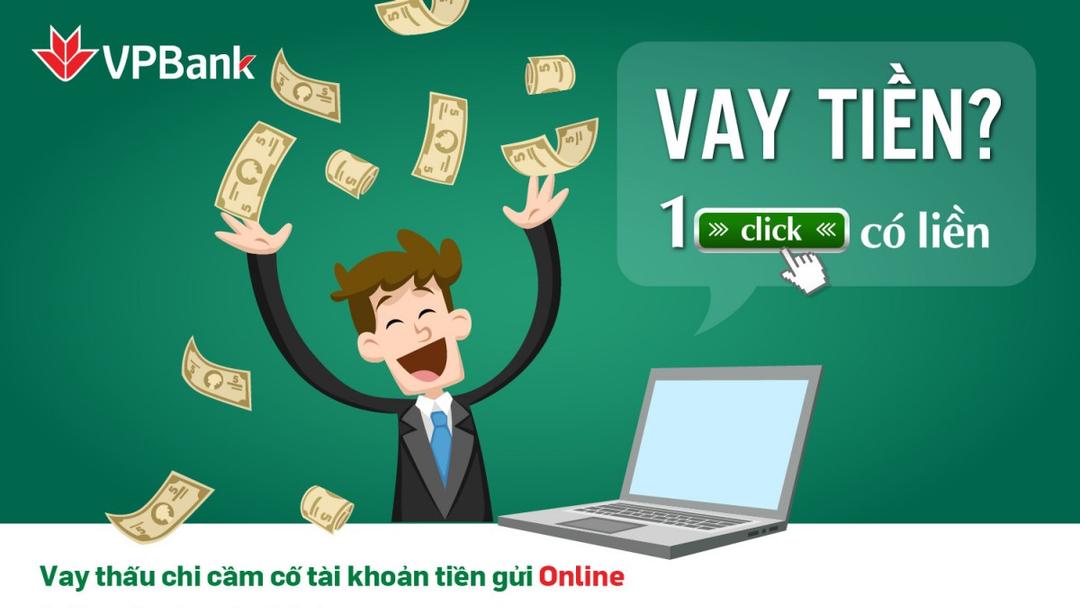 VPBank là app vay tiền online nhanh trả góp hàng tháng