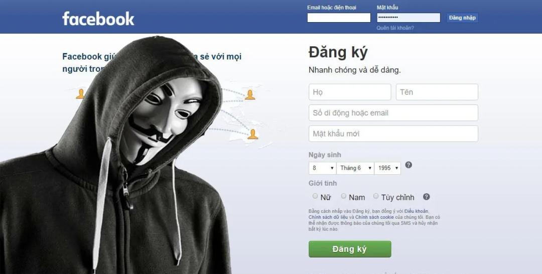 Nguyên nhân khiến bạn bị mất mật khẩu Facebook
