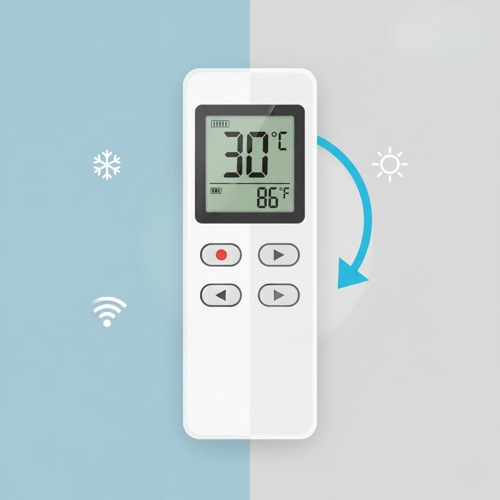 Cách chuyển độ F sang độ C điều hòa Panasonic, Dairry, Casper đơn giản nhất