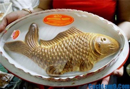 Cách làm bánh trung thu hình con cá dễ thương cho bé yêu