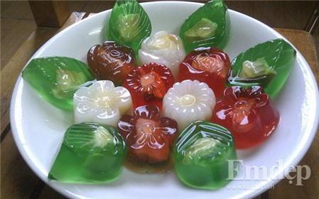 Cách làm thạch và tạo màu thạch bằng vị hoa quả tươi